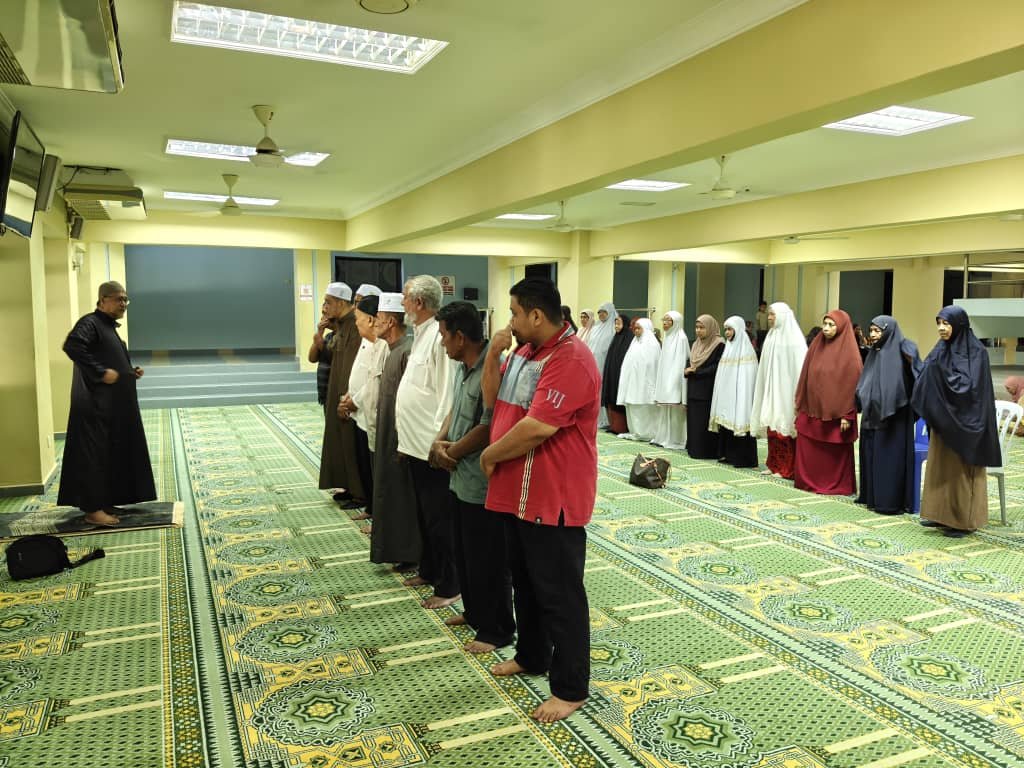Dewan Khas Masjid Al-Hana' semasa kursus dan aktiviti keagamaan